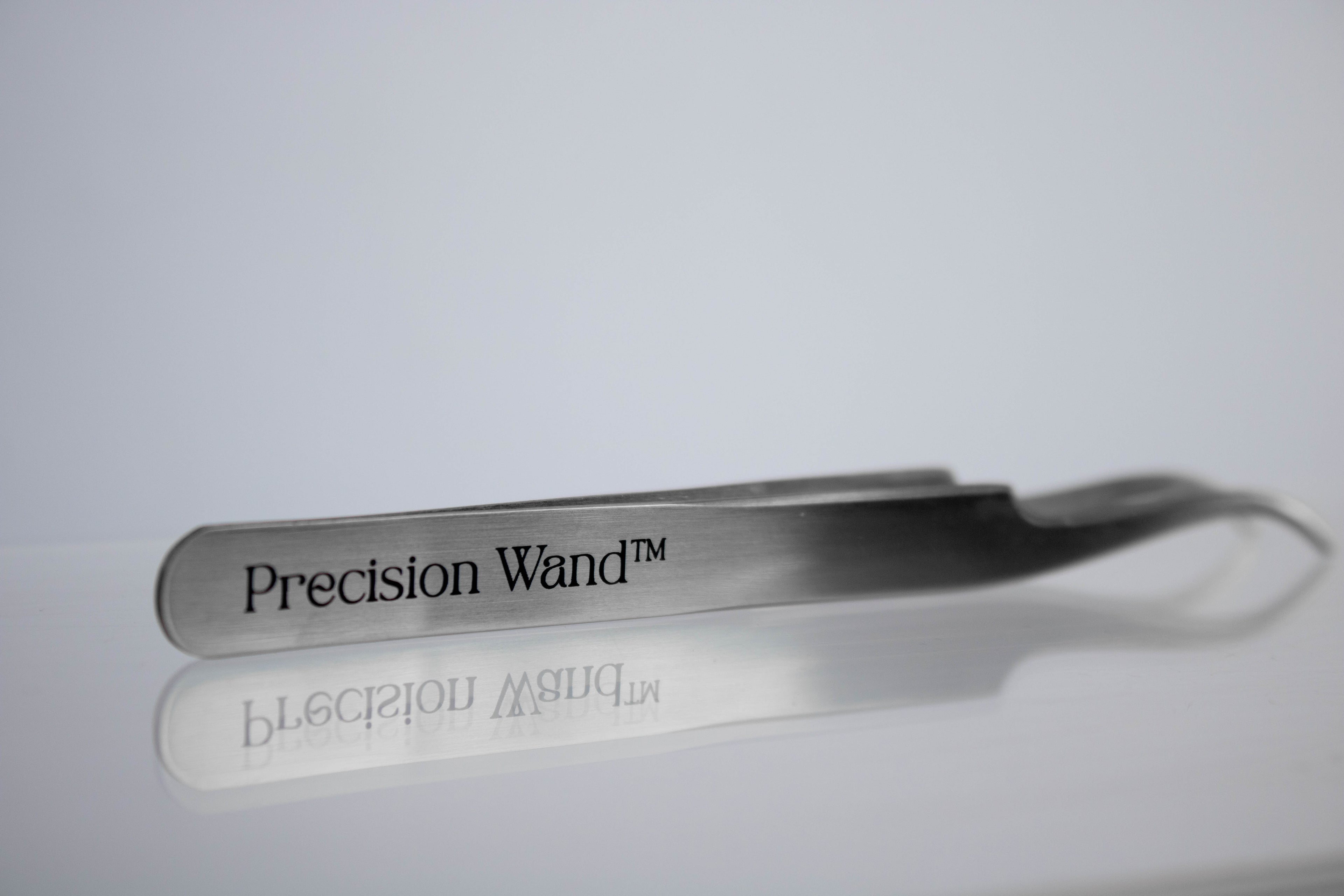 precision wand tweezer - angled rounded tip for cluster placement and fuse