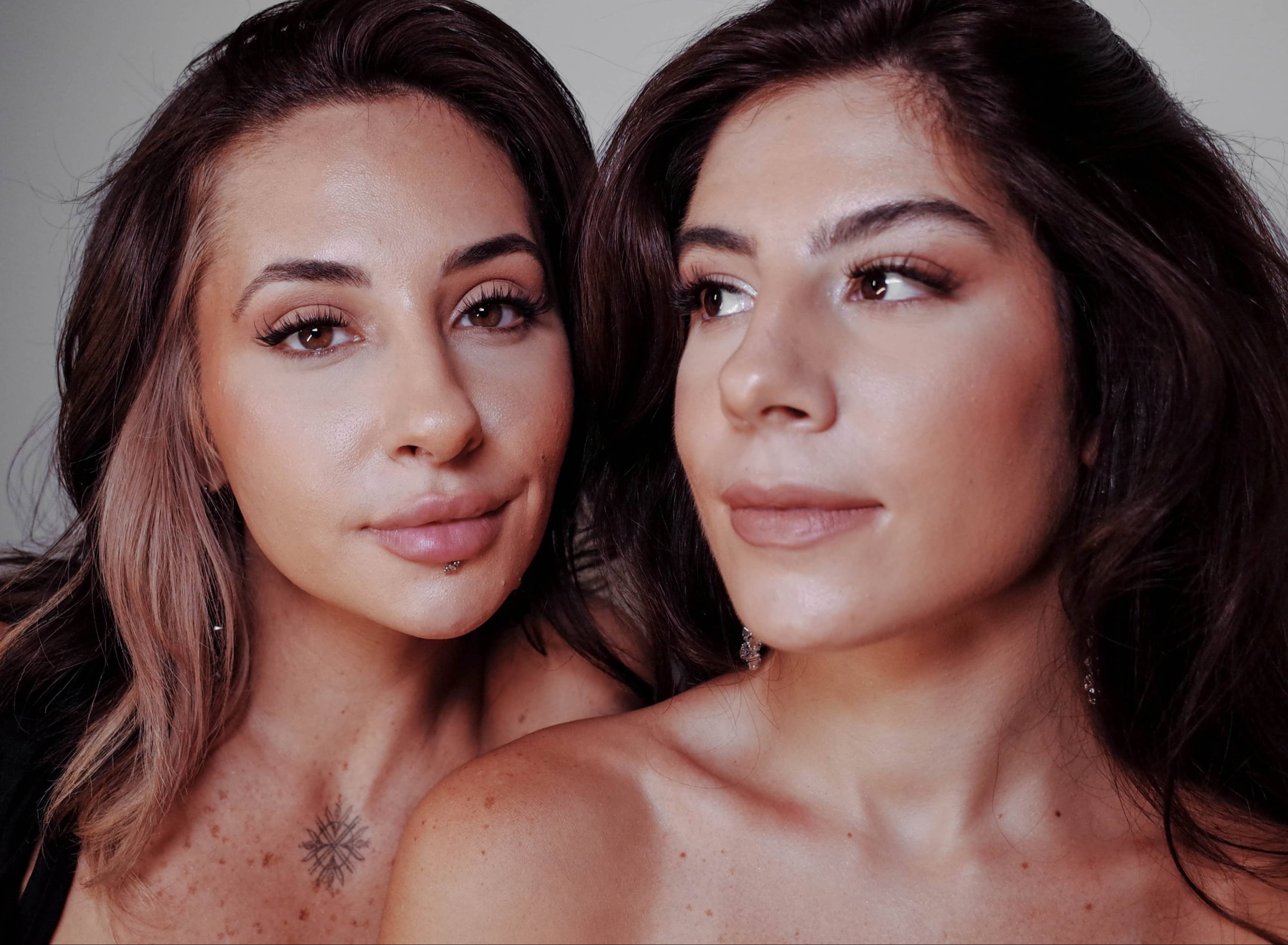 soft natural glam with moxee lashes - seamless look and volume